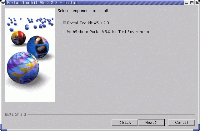 You do not have to specify no WebSphere Portal V5.0 for Test Environment.
