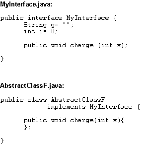 The image shows the sample Java source code.