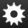 Icon of a mechanical cog wheel that represents settings.